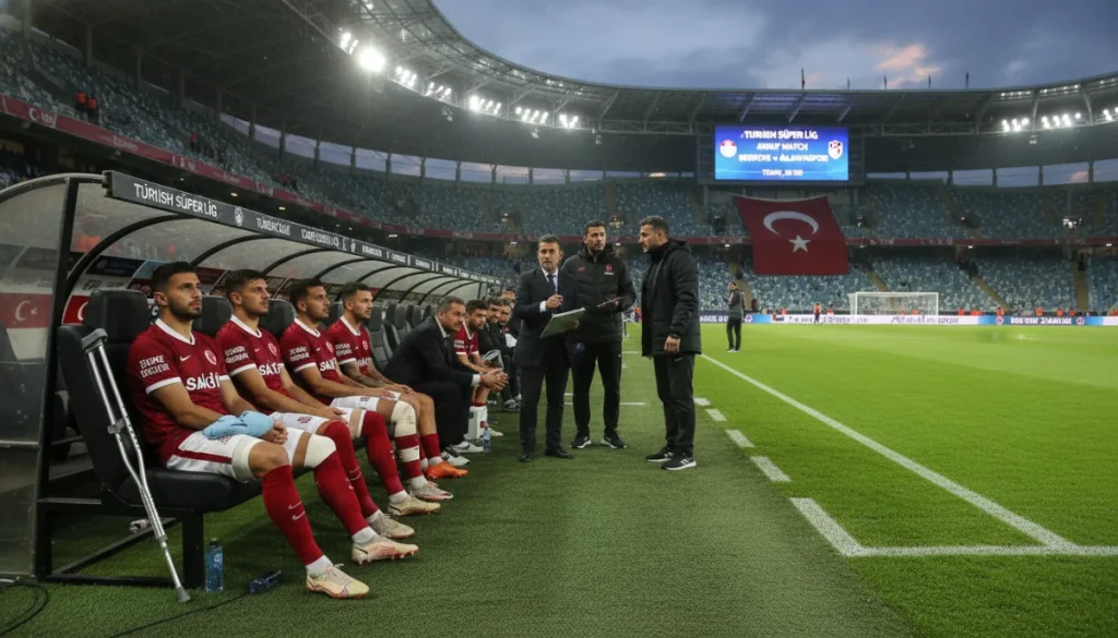 Kocaelispor’da Alanya Deplasmanı Öncesi Kadro Alarmı: 6 Eksik Var